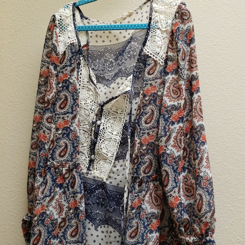 Light Floral blouse